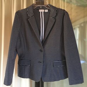 Liz Claiborne Women’s Striped Blazer